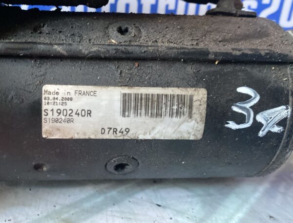 Motorino di avviamento Renault Laguna 2^serie 1.9 DCI - immagine 3