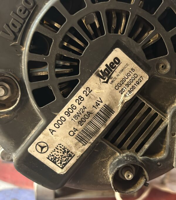 Alternatore Mercedes Vito Viano W447 2.0 (200AH) - immagine 2