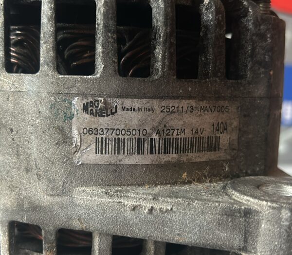 Alternatore Fiat Doblò 1.9 JTD (140AH) - immagine 3