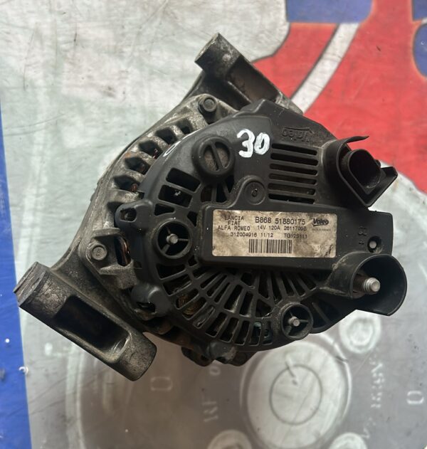 Alternatore Fiat 500 L 1.3 MJT (120AH) - immagine 3