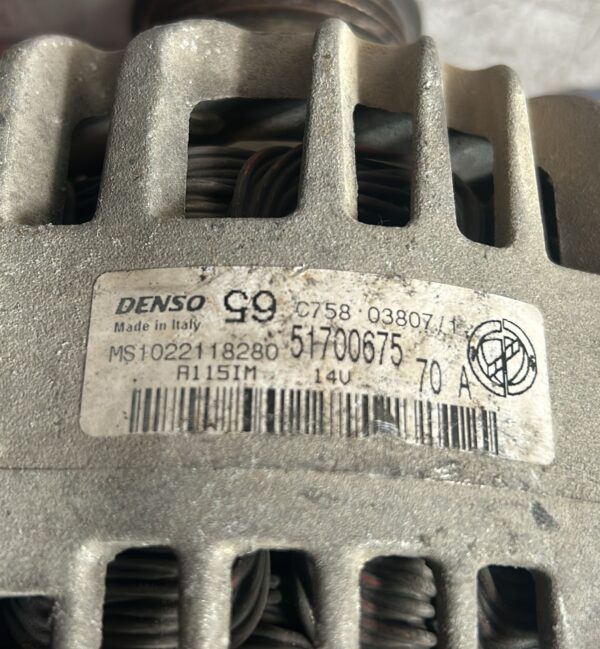 Alternatore Fiat Panda 169 1.2 Benzina (70AH) - immagine 2