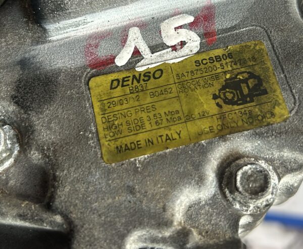 Compressore aria condizionata Fiat Panda 169 1.2/1.4 Benzina - immagine 3