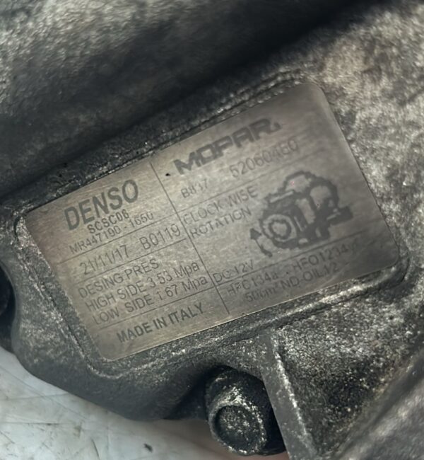 Compressore aria condizionata Fiat Panda 169 1.3 MJT - immagine 5