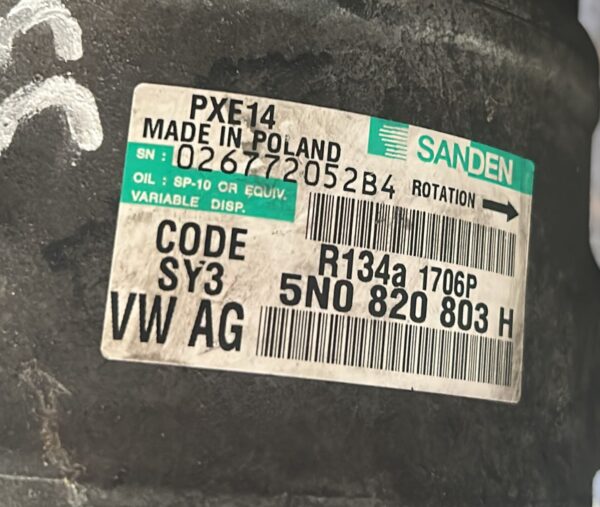 Compressore aria condizionata Audi Q3 8U 2.0 - immagine 2