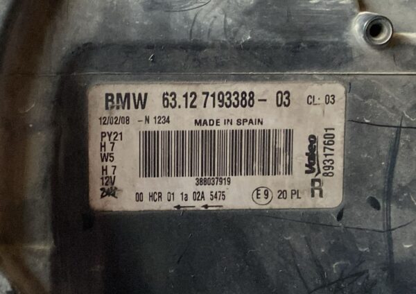Faro dx BMW serie 1 E87 - immagine 5