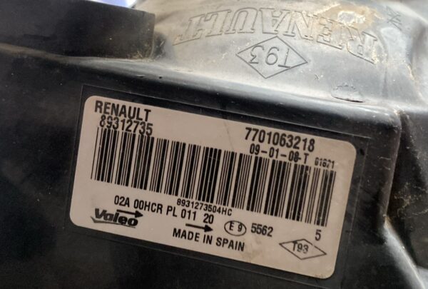Faro  sx Renault Megane 2^serie - immagine 3