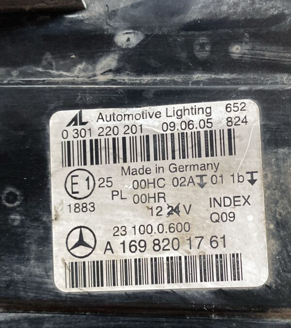 Faro sx Mercedes Classe B W245 - immagine 5