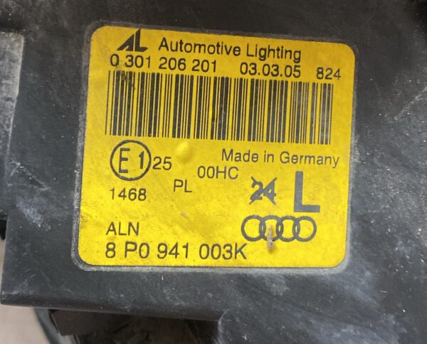 Faro sx Audi A3 8P - immagine 4