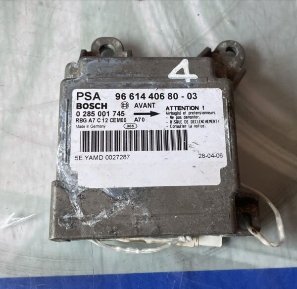 Centralina airbag Peugeot 207