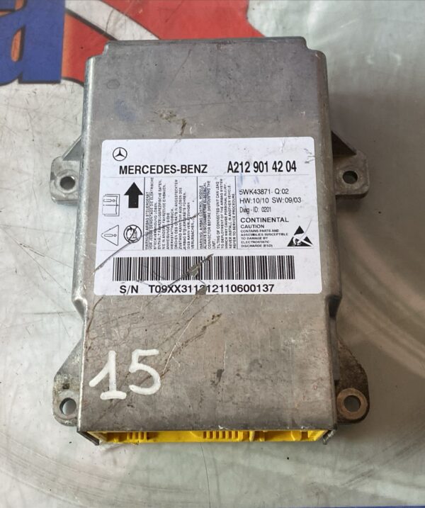 Centralina airbag Mercedes E220 w212