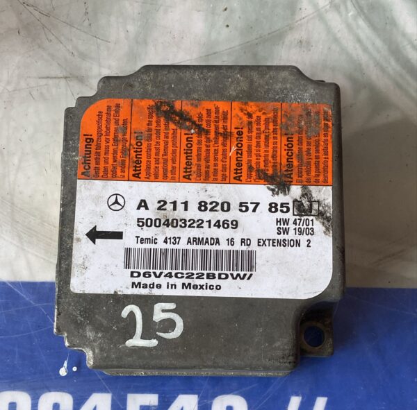Centralina airbag Mercedes Classe E w211