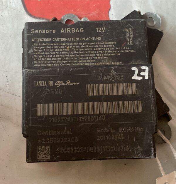 Centralina airbag Fiat Grande Punto Evo