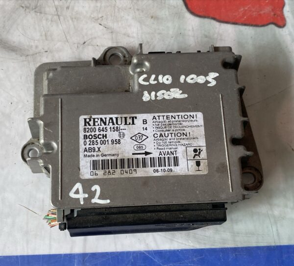 Centralina airbag Renault Clio 3^serie