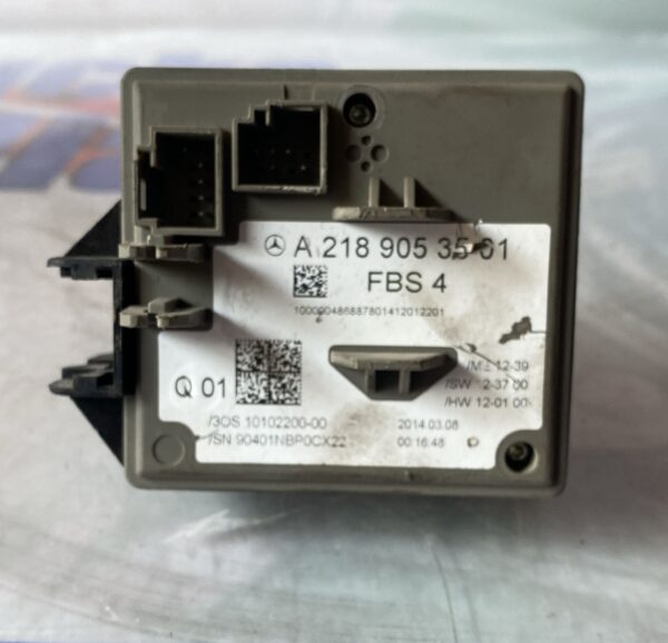 Blocchetto accensione Mercedes Classe E220 W212 - immagine 2