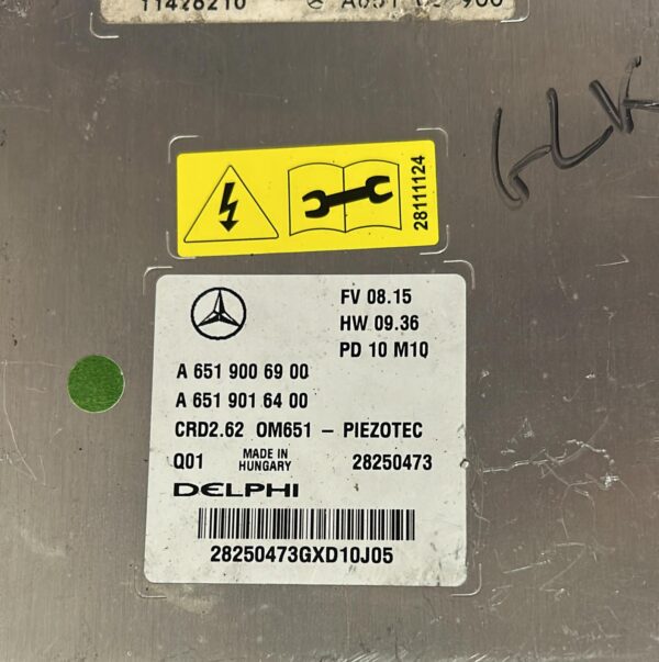 Centralina Motore Mercedes GLA 2.2 X204 - immagine 3