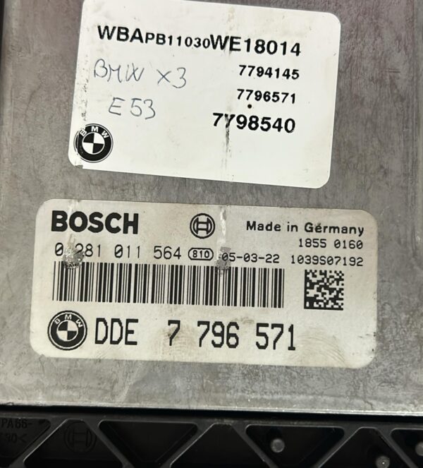 Centralina motore BMW X3 2.0 E46 - immagine 2